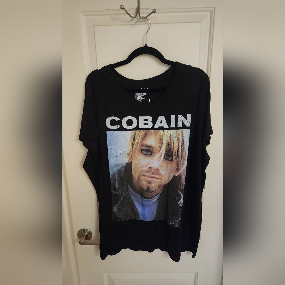 Torrid Black Kurt Cobain Tee